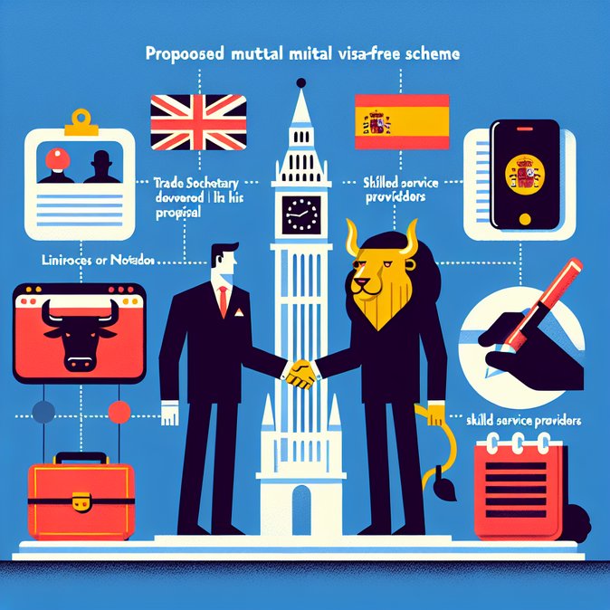 Spain Seeks Short-Stay Work-Visa Waiver With UK for Skilled Service Providers