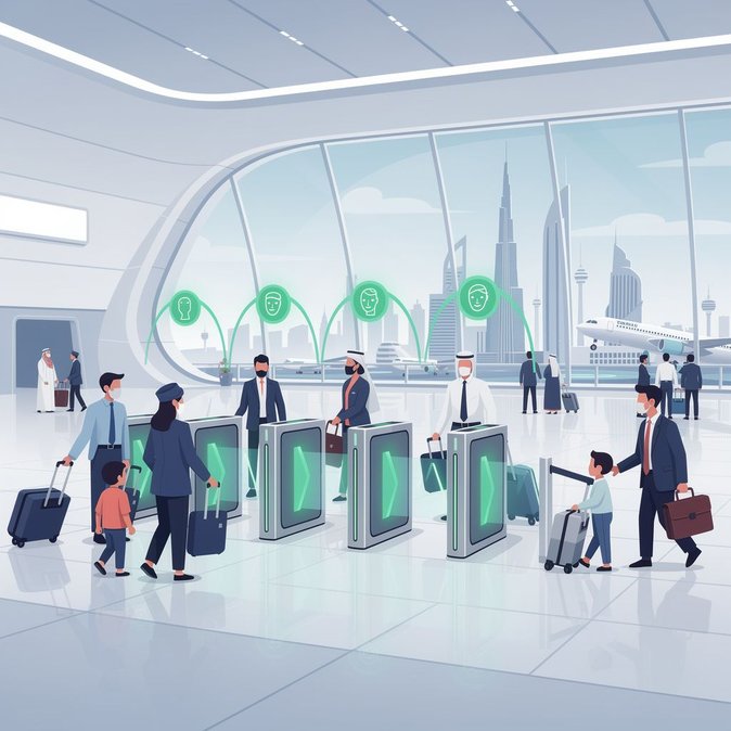 Dubai’s AI-Powered Smart Gates Clear 9.4 Million Travellers in Just Six Months