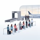 Sydney Airport issues security-queue alert as screening staff plan 24 September industrial action