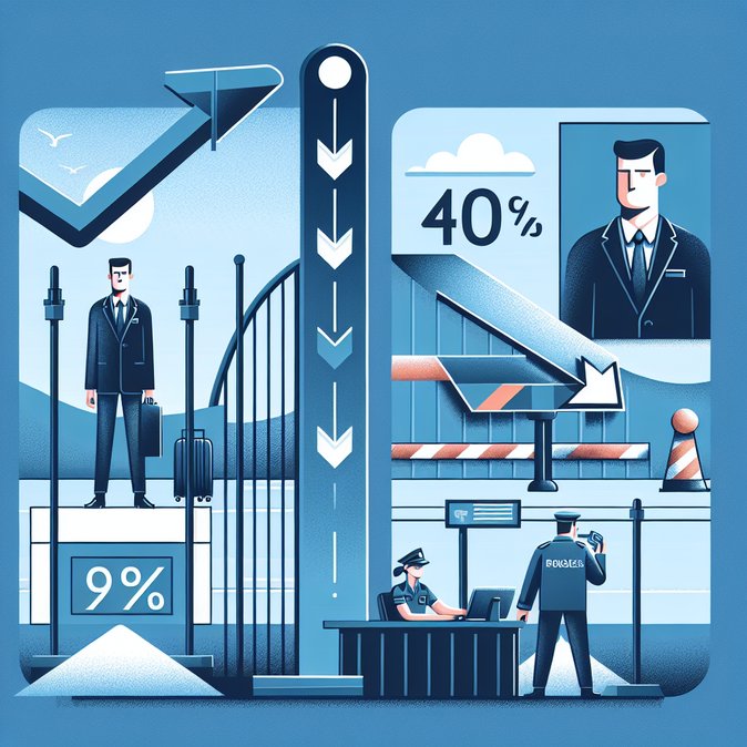 Illegal Entries Fall 40 % After 16 Months of German Border Controls