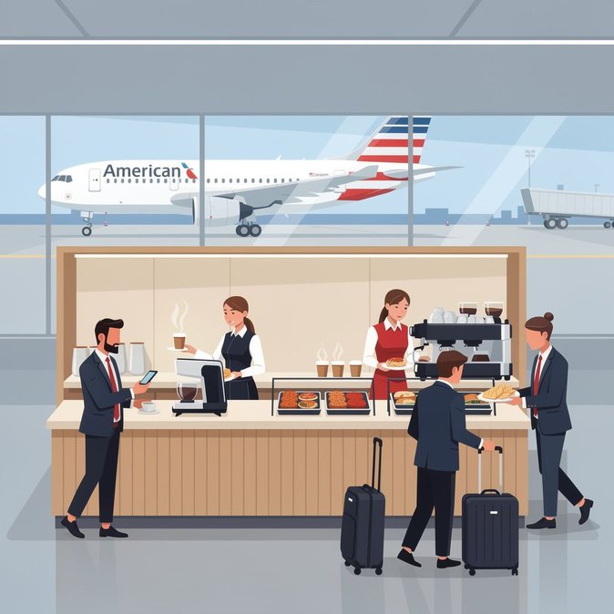 American Airlines Debuts Grab-and-Go ‘Provisions’ Lounge at JFK Terminal 8
