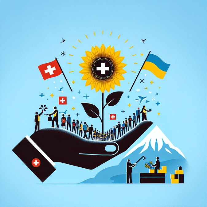 Switzerland Tops CHF 6 Billion in Aid to Ukraine, Maintains ‘S-Status’ Protection for Refugees