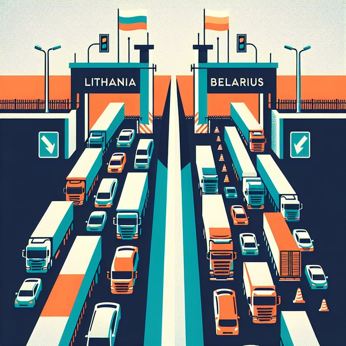 Lithuania’s One-Month Closure of Belarus Border Adds Pressure on Polish Transit Routes