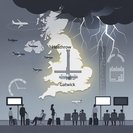Severe thunderstorms snarl Heathrow and Gatwick operations, delaying 800+ flights