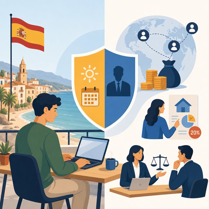 Digital-nomad visa: Spanish law firm warns of 2026 tax pitfalls for remote workers