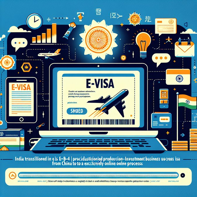 India makes e-B-4 business visa mandatory for Chinese investors, ends paper applications