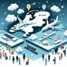 La nieve en Europa continental obliga a cancelar ocho vuelos desde Dublín; 1.260 pasajeros afectados