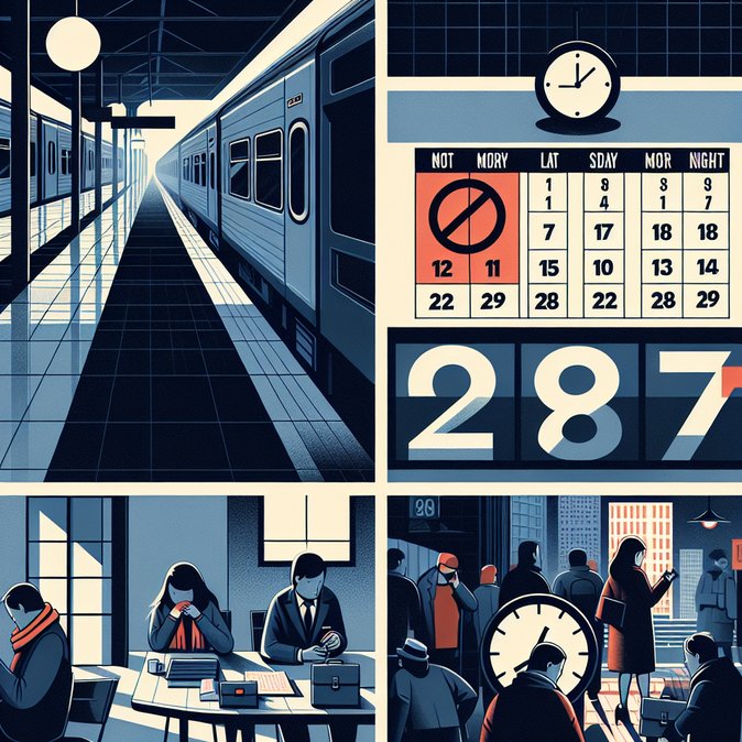 National rail strike set for 27–28 February to compound post-aviation chaos