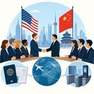 Xi–Trump summit spotlights business mobility as 200-strong U.S. delegation lands in Beijing
