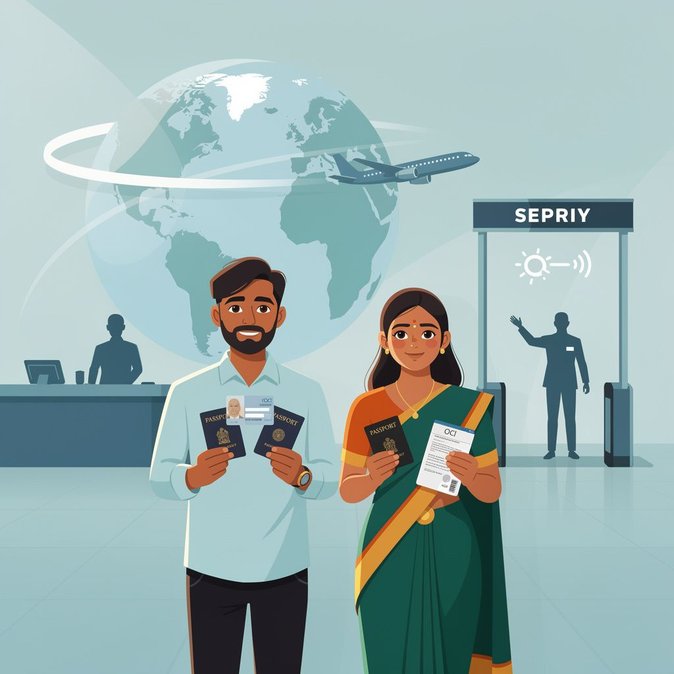 Government clarifies OCI travellers may fly on new passport while online update is pending