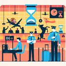 Les aéroports espagnols alertent sur des files d’attente « désastreuses » cet été avec l’extension du nouveau système biométrique aux frontières de l’UE