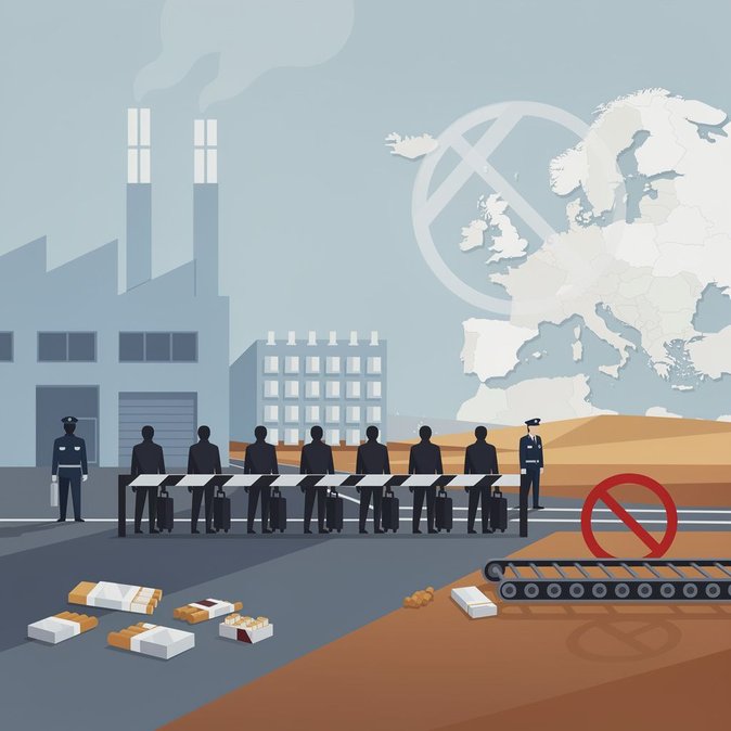 La Pologne expulse neuf ouvriers biélorusses d'une usine de cigarettes pour liens avec le crime organisé