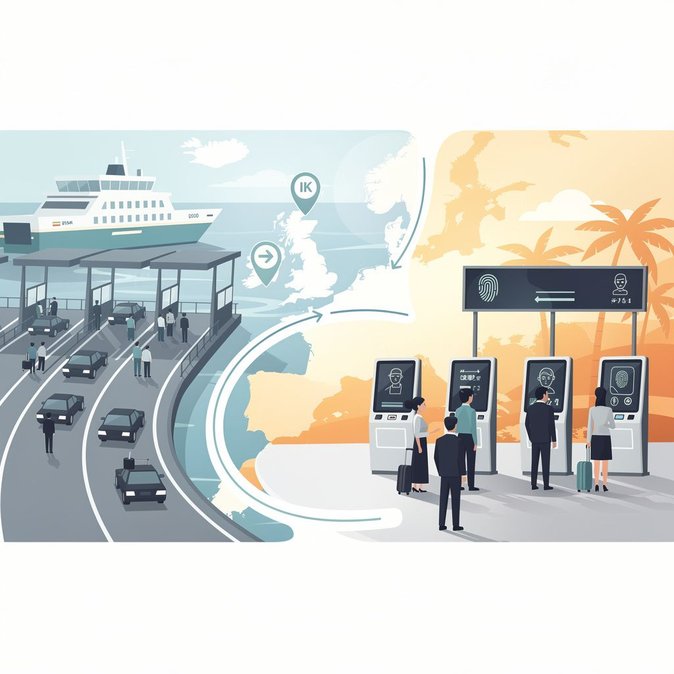 UK and EU Discuss Entry/Exit System Bottlenecks Ahead of Peak Travel to Spain
