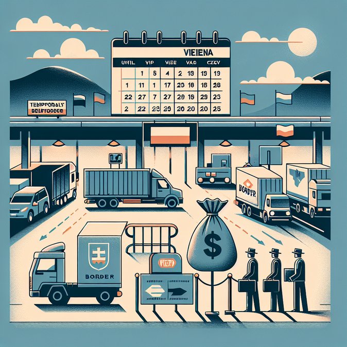 Austria Extends Land-Border Checks with Slovakia & Czech Republic Until 15 October 2025
