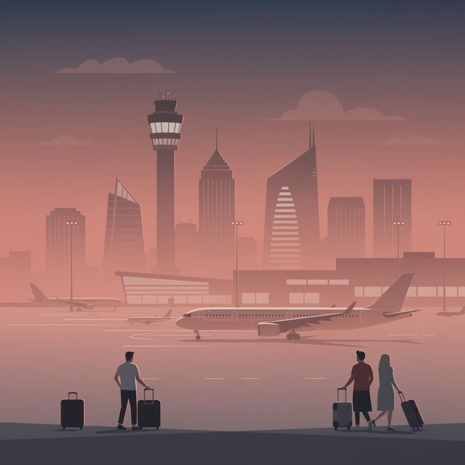 National Centre of Meteorology issues red-fog alert—mobility planners brace for morning airport holds