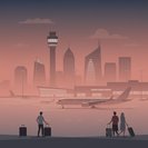 المركز الوطني للأرصاد يصدر تحذيرًا من ضباب كثيف أحمر — مخططو التنقل يستعدون لتأخيرات صباحية في المطارات