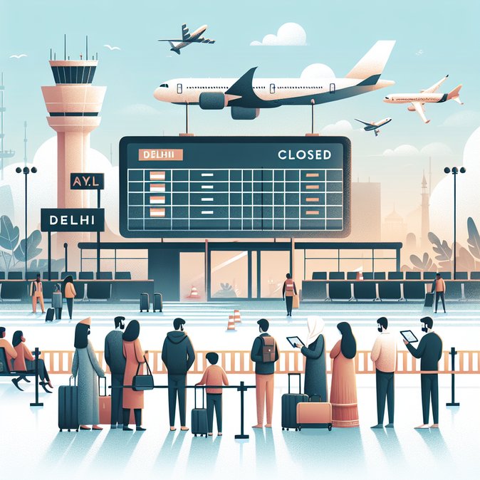 Republic Day Rehearsals to Shut Delhi Airspace Six Days, 600 Flights Face Ripple-Effect Delays