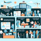 Les embouteillages pour les visas Schengen et britanniques obligent les familles des Émirats à réserver leurs voyages d'été six mois à l'avance