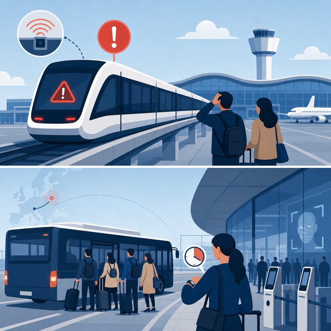 Frankfurt Airport Suspends New Sky Line People Mover for Urgent Technical Fixes
