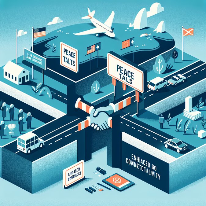 President links peace talks to opening four new Green-Line crossings