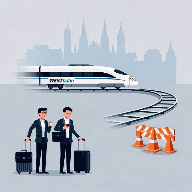 Westbahn warns of 11–13 October timetable changes on Wels–Vienna route