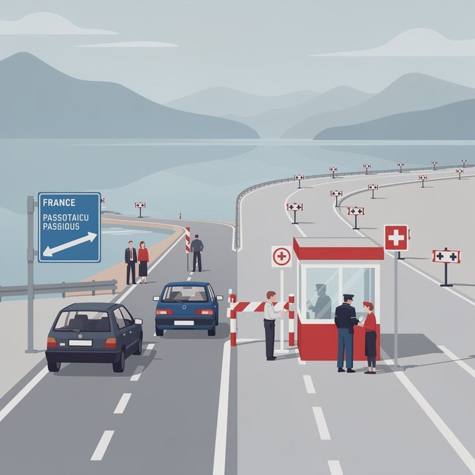 Switzerland Re-imposes Schengen Checks with France 10-19 June for G7 Security