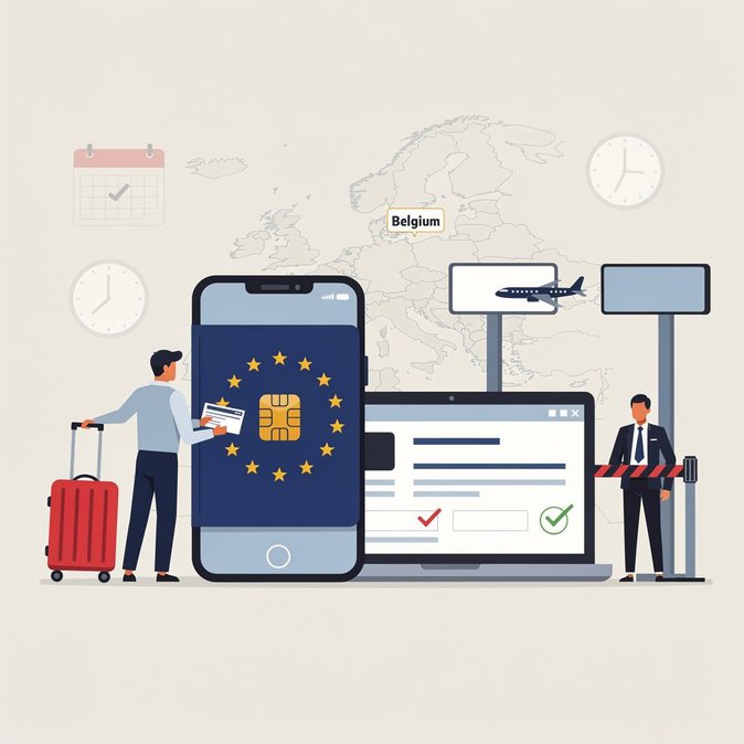 Final ETIAS rules confirmed: €20 fee and biometric passport for Belgium-bound visa-exempt travellers