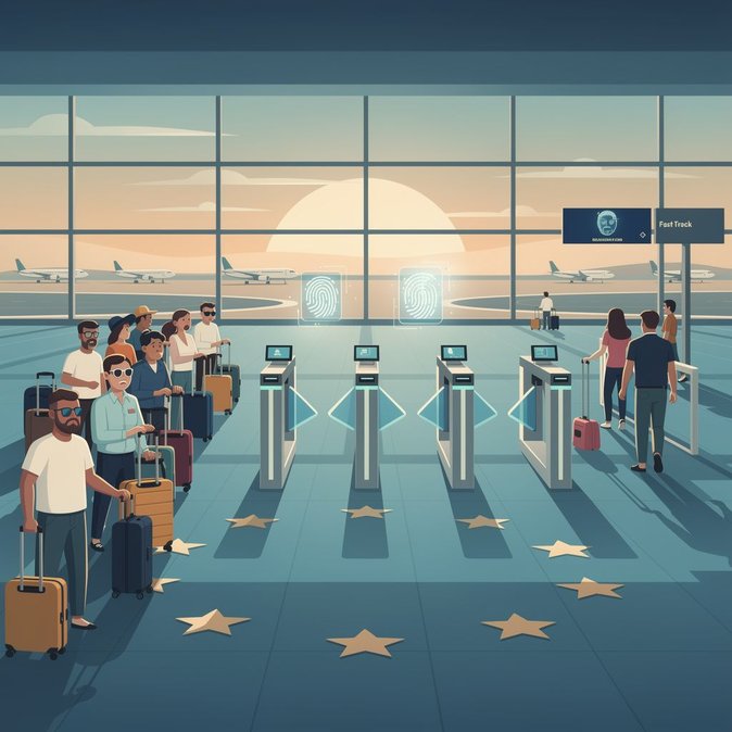 Airports and Airlines Urge Brussels to Allow Suspension of EU Entry/Exit System During Peak Summer