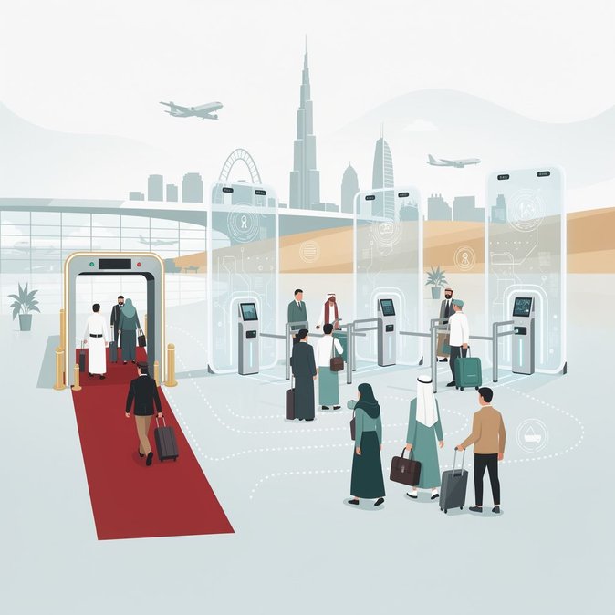 Dubai’s AI-Powered ‘Smart Travel’ Ecosystem Clears 9.4 Million Passengers in Just Six Months