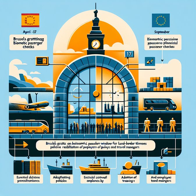 EES rollout for Spanish airports postponed until September, easing summer-peak pressure