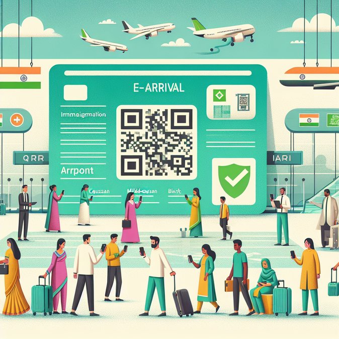 India Introduces Mandatory Digital e-Arrival Card for All Foreign Travelers from 1 April 2026