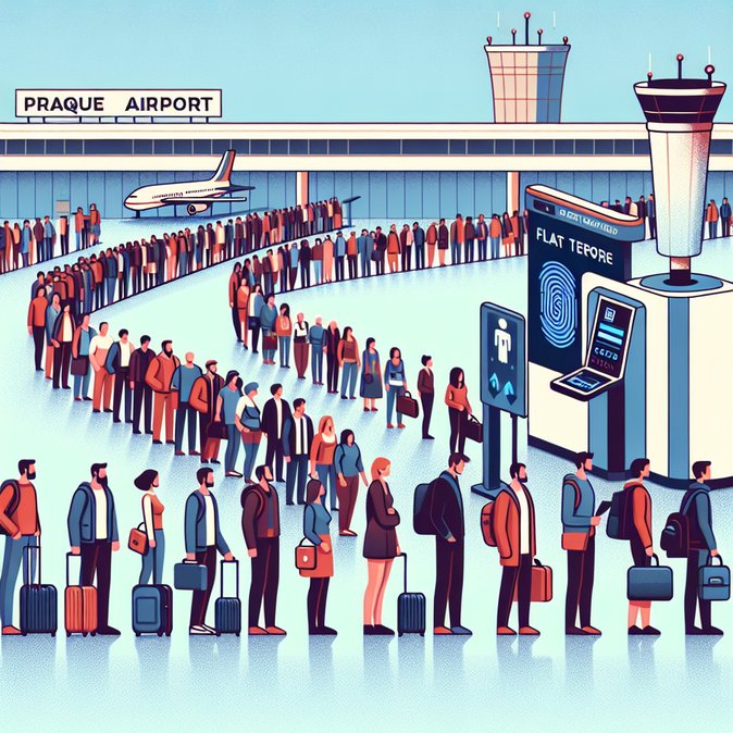 Airlines warn Prague travellers of four-hour queues as EU Entry/Exit System strains border control