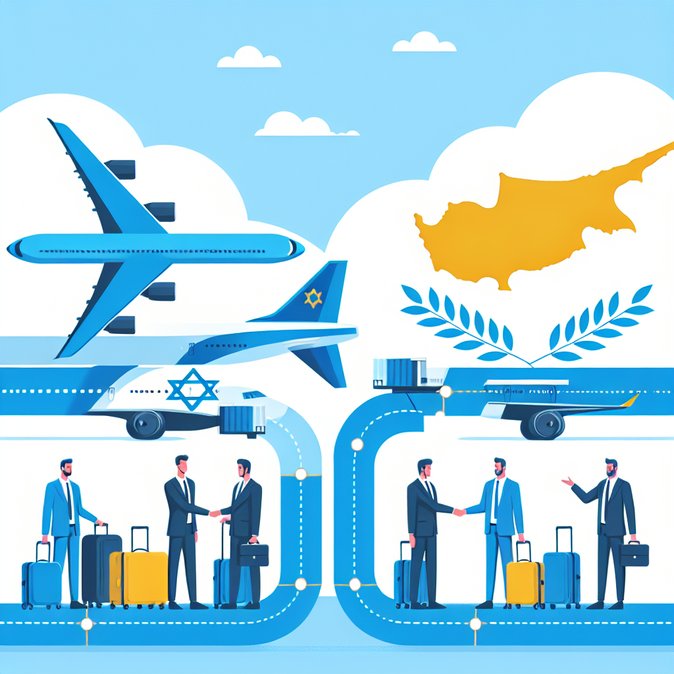 Cyprus Tops Global Ranking for Weekly Flights from Israel Despite Mid-Table Passenger Volume