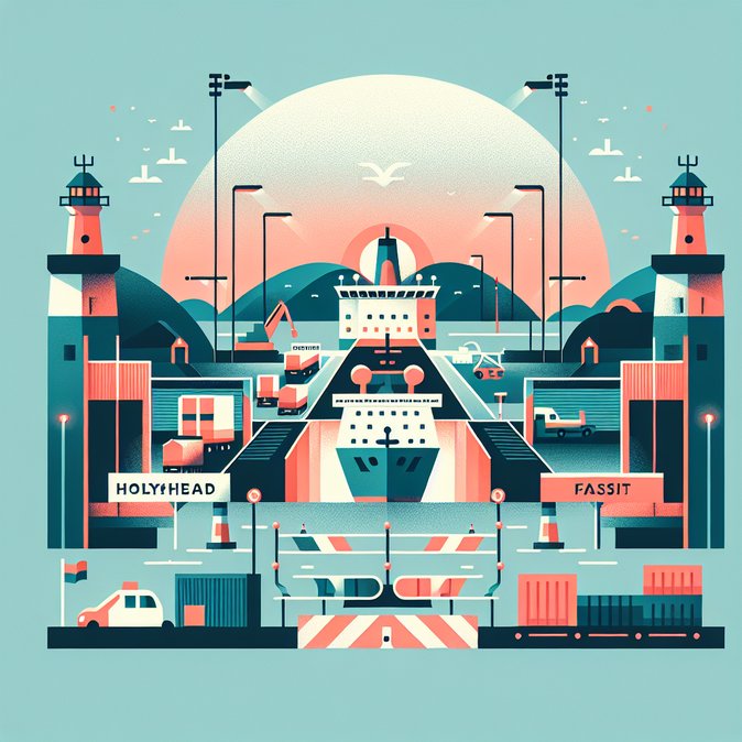 Holyhead Port Reopens After Ferry Berthing Incident, Restoring Vital Dublin–Wales Freight Link