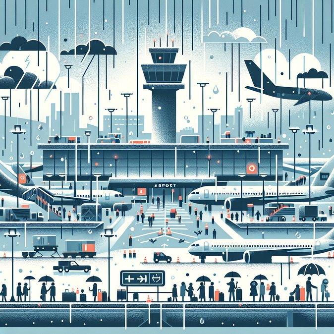 Weather and Staffing Woes Cause 66 Flight Delays at Geneva Airport