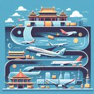 China Accelerates International Flight Recovery with New Chongqing–Bangkok and Chengdu–Brussels Routes