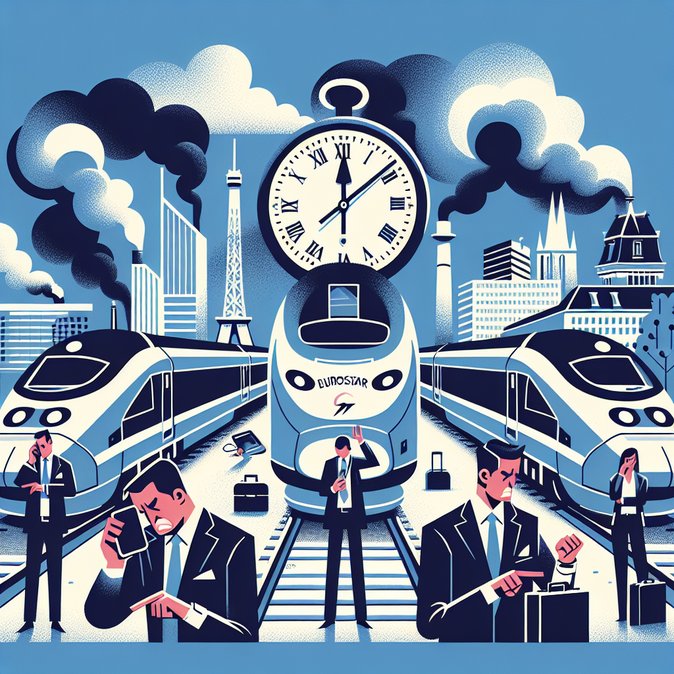 Belgium Rail Strike Snarls Eurostar and TGV Links to France