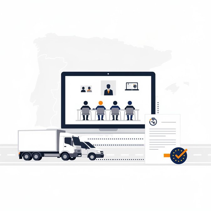 New Royal Decree Modernises Training Rules for Spain’s Professional Drivers