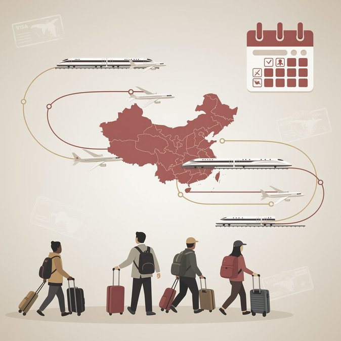Mid-Autumn holiday sees 6.709 million cross-border trips; visa-free entries up 33 %
