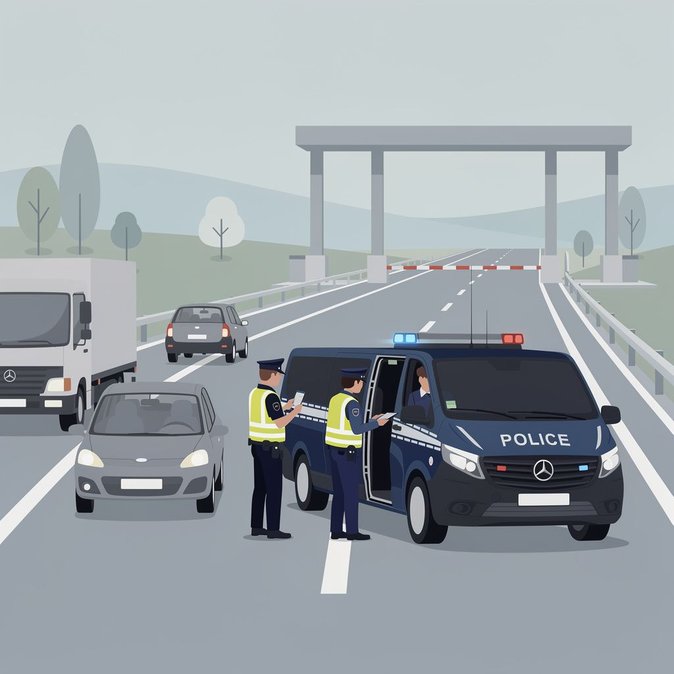 Border spot-check at Aachen leads to arrest of internationally wanted trafficker