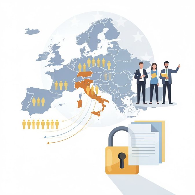 Eurostat : seuls 54 000 Ukrainiens sous protection temporaire restent en Italie