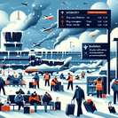 Winter Storm Causes 17 Cancellations and 208 Delays at Zurich Airport