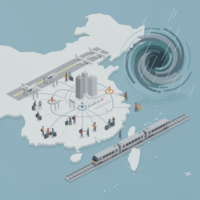 El tifón Bavi obliga a evacuar a casi 2 millones de personas y paraliza vuelos y trenes en el este de China