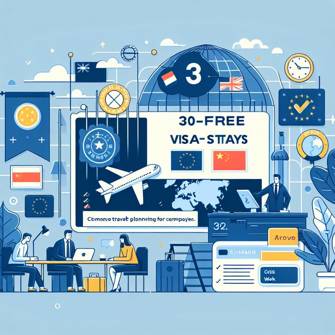 Eight Major Destinations Synchronise 30-Day Visa-Free Entry for Chinese Citizens