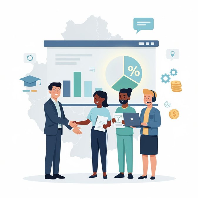 El seminario web ‘THE CHÄNCE’ muestra a las pymes de Baden cómo financiar la formación de empleados extranjeros