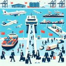 100 Chinese Ports Can Now Issue On-Arrival Permits for Taiwan Residents