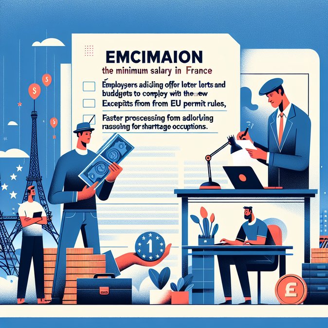 France publishes decree raising 2026 EU Blue Card salary to €59,373