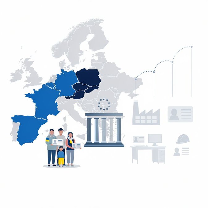 Eurostat: 54 000 Ukrainians Holding Temporary Protection in Italy as of July