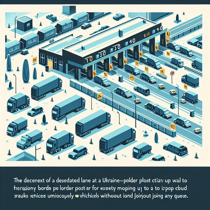 Poland and Ukraine Open Uhryniv–Dołhobyczów Lane Exclusively for Empty Trucks to Ease Border Crunch
