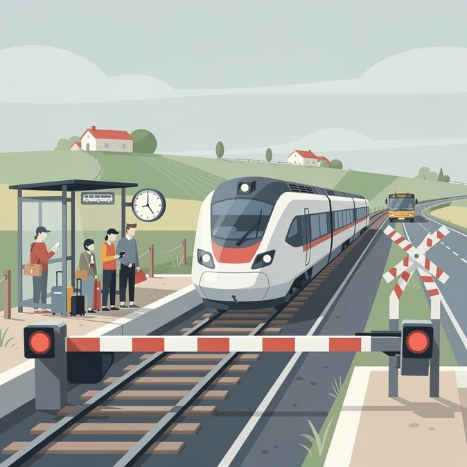 Level-Crossing Fault Near Surdon Disrupts Normandy–Paris Rail Corridor